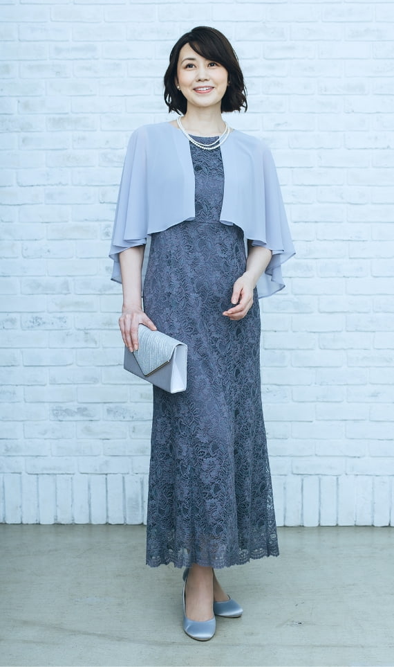 母親向けドレスの参考