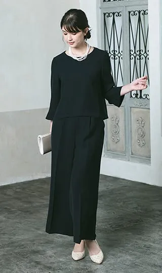 カジュアルテイストなセットアップパンツスーツ