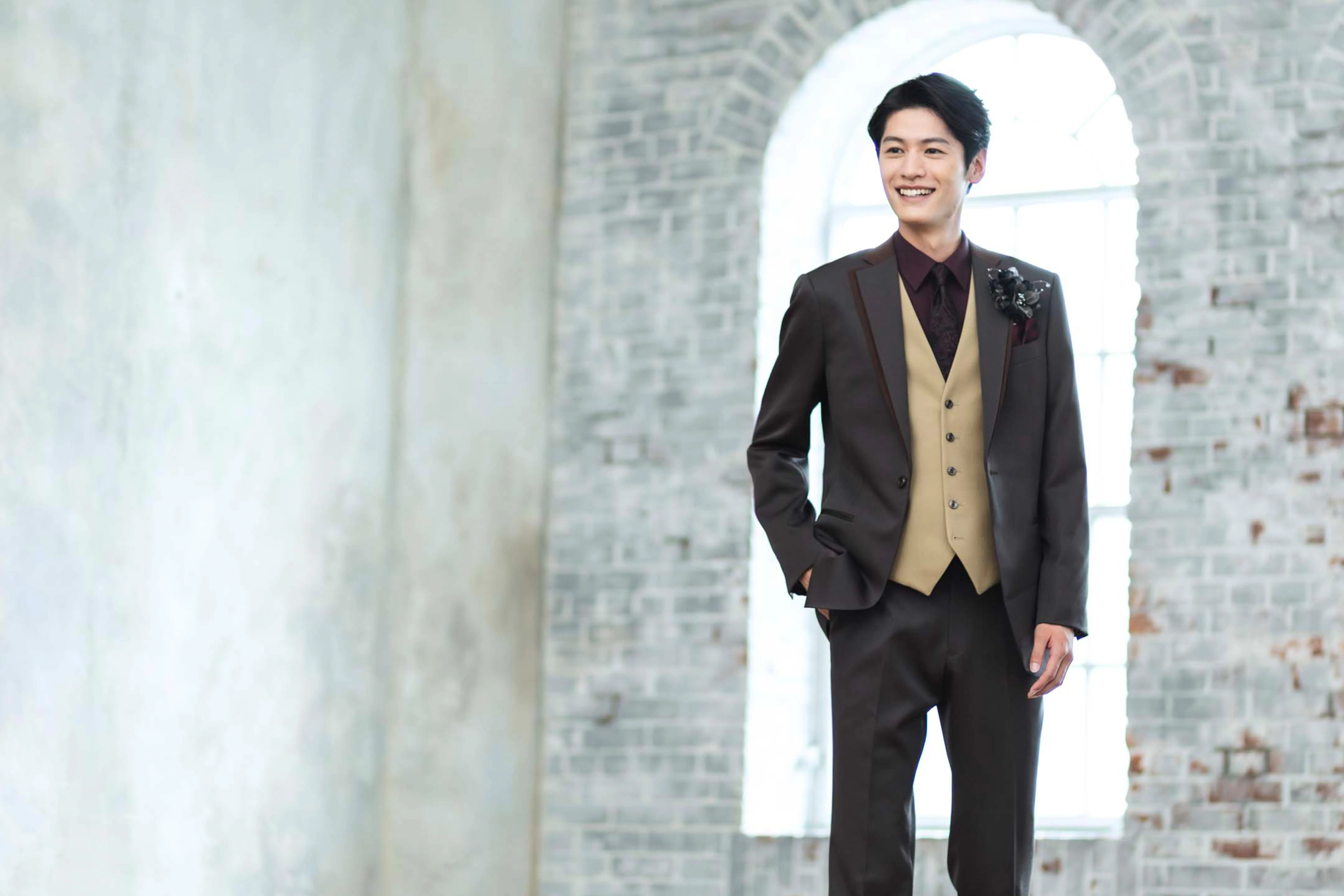 メンズ成人式式典・二次会コーデのイメージ画像