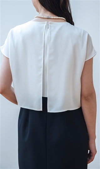 テーラーカラージャケット+ワンピース