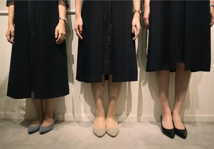 Aラインレースワンピースドレスのサイズイメージ画像2