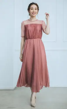 プリーツスカートドレスのサムネイル