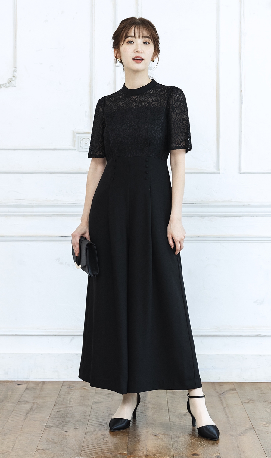 上身レースコンビネゾン