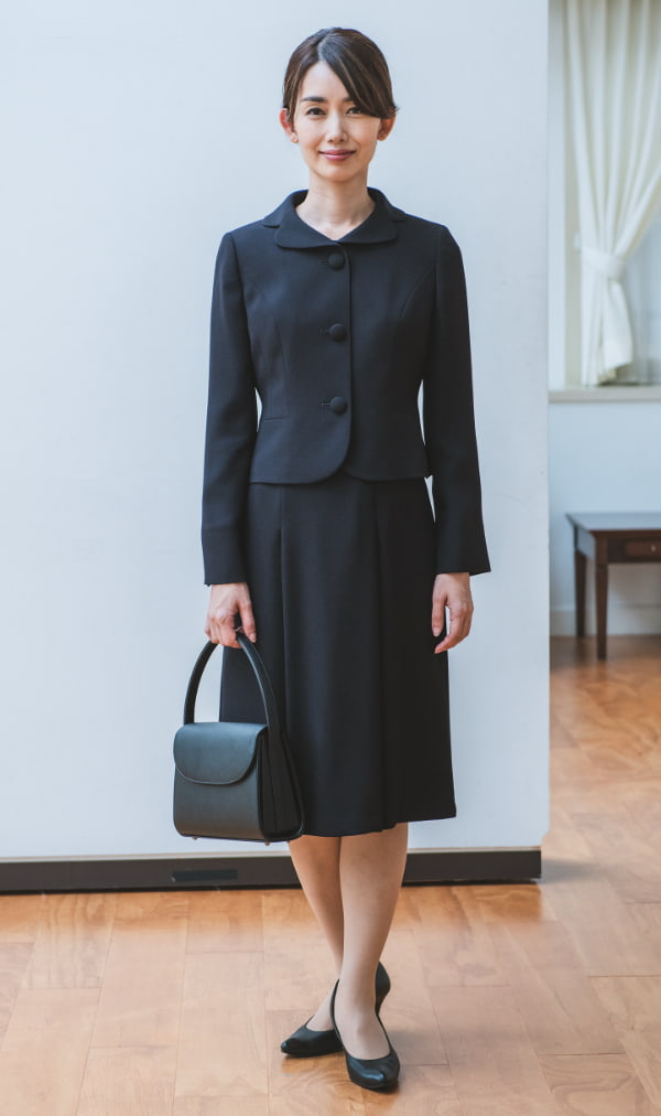 テーラーカラーアンサンブル（濃紺）