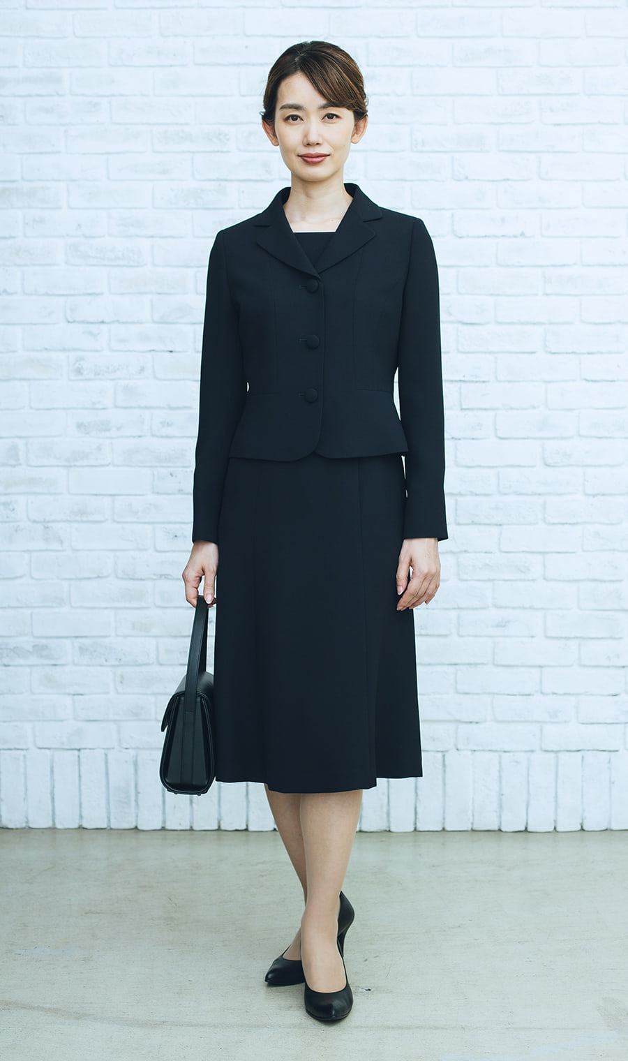 テーラーカラーアンサンブル（濃紺）