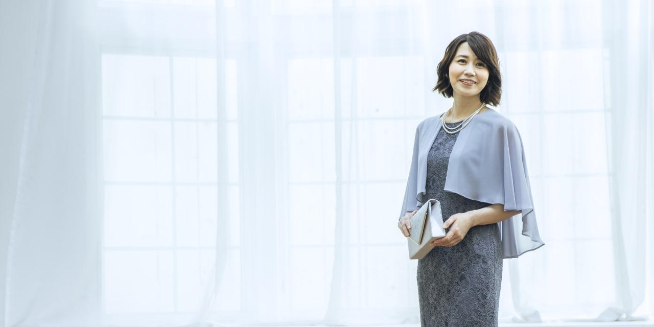 ミセスドレスTOP